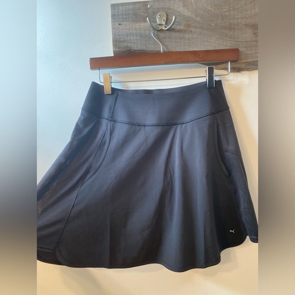 Puma Black Tennis Skirt